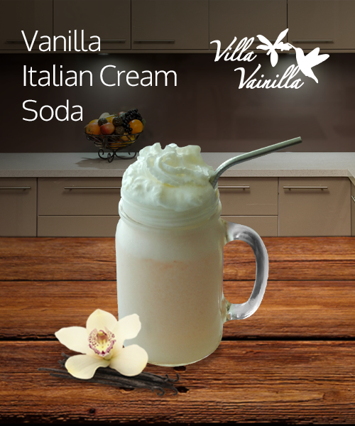 Vanilla Italian Cream Soda