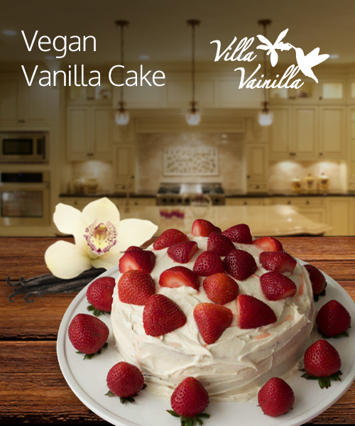 Vegan Vanilla Cake