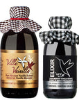 Villa Vainilla Pure Mexican Vanilla Extract 8.4oz and Elixir Super Premium Extract