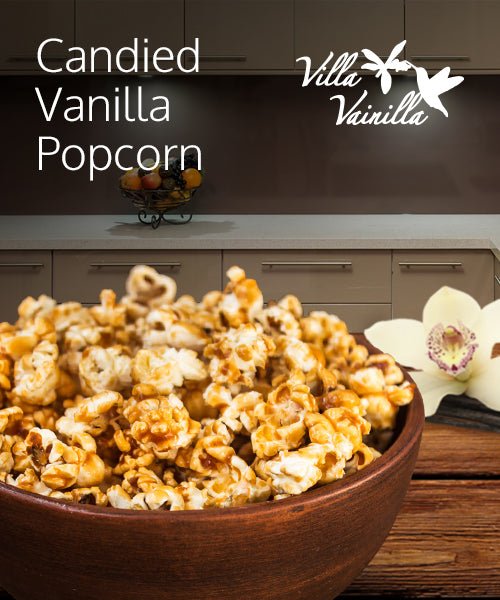 Candied Vanilla Popcorn