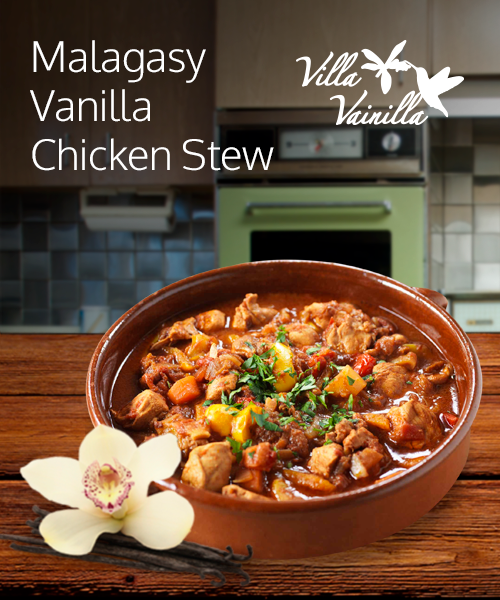 Malagasy Vanilla Chicken Stew