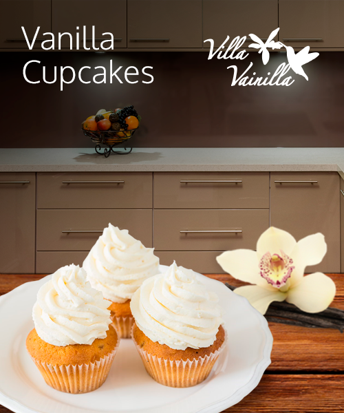 Vanilla cupcake