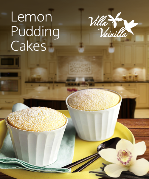 Lemon pudding cakes