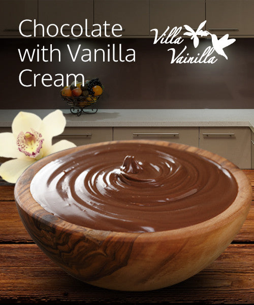 Chocolate with Vanilla Cream