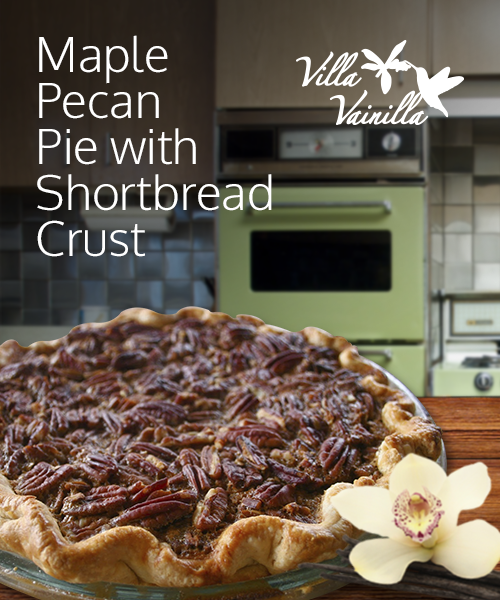 Maple-Pecan Pie with Shortbread Crust