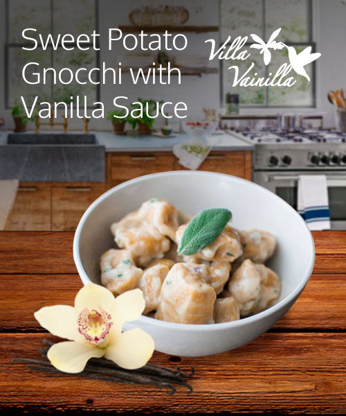 Sweet Potato Gnocchi with a Smoky Brown Buttered Vanilla Sauce