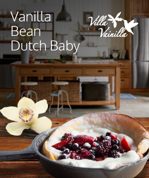 Vainilla Bean Dutch Baby Villa Vainilla