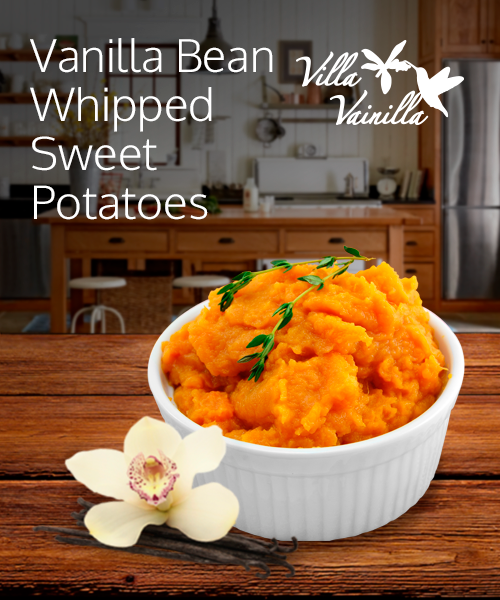 Vanilla Bean-Whipped Sweet Potatoes