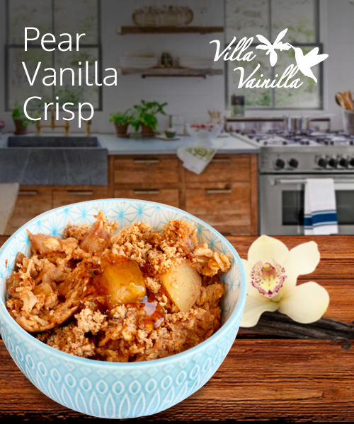 Pear Vanilla Crisp