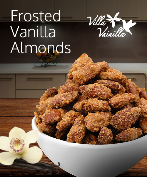 Frosted Vainilla Almonds