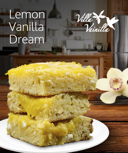 Lemon Vainilla Dream Bar Recipe