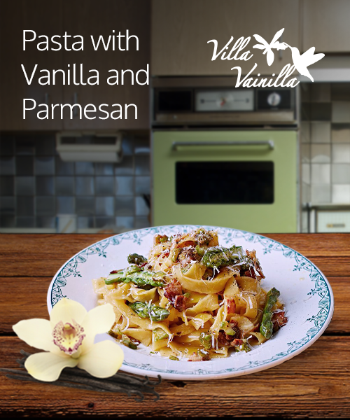 Pasta with Vanilla and Parmesan
