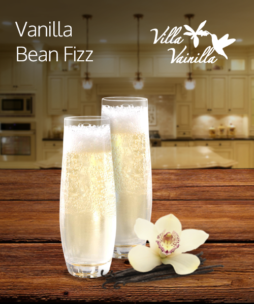 Vanilla Bean Fizz Villa Vainilla