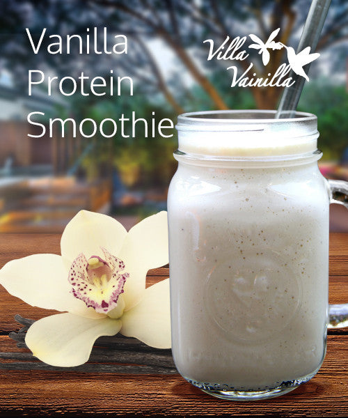 Vanilla protein smoothie