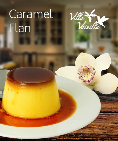 Villa Vainilla Caramel Flan