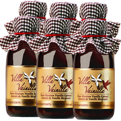 Store 6-Pack Villa Vainilla Pure Mexican Vanilla Extract 4.2 oz