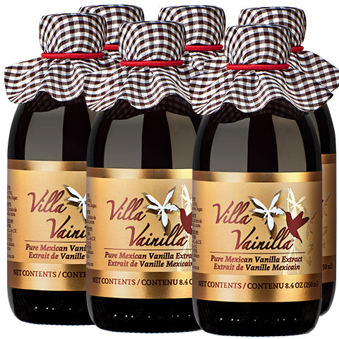 Store 6-Pack Villa Vainilla Pure Mexican Vanilla Extract 8.4 oz