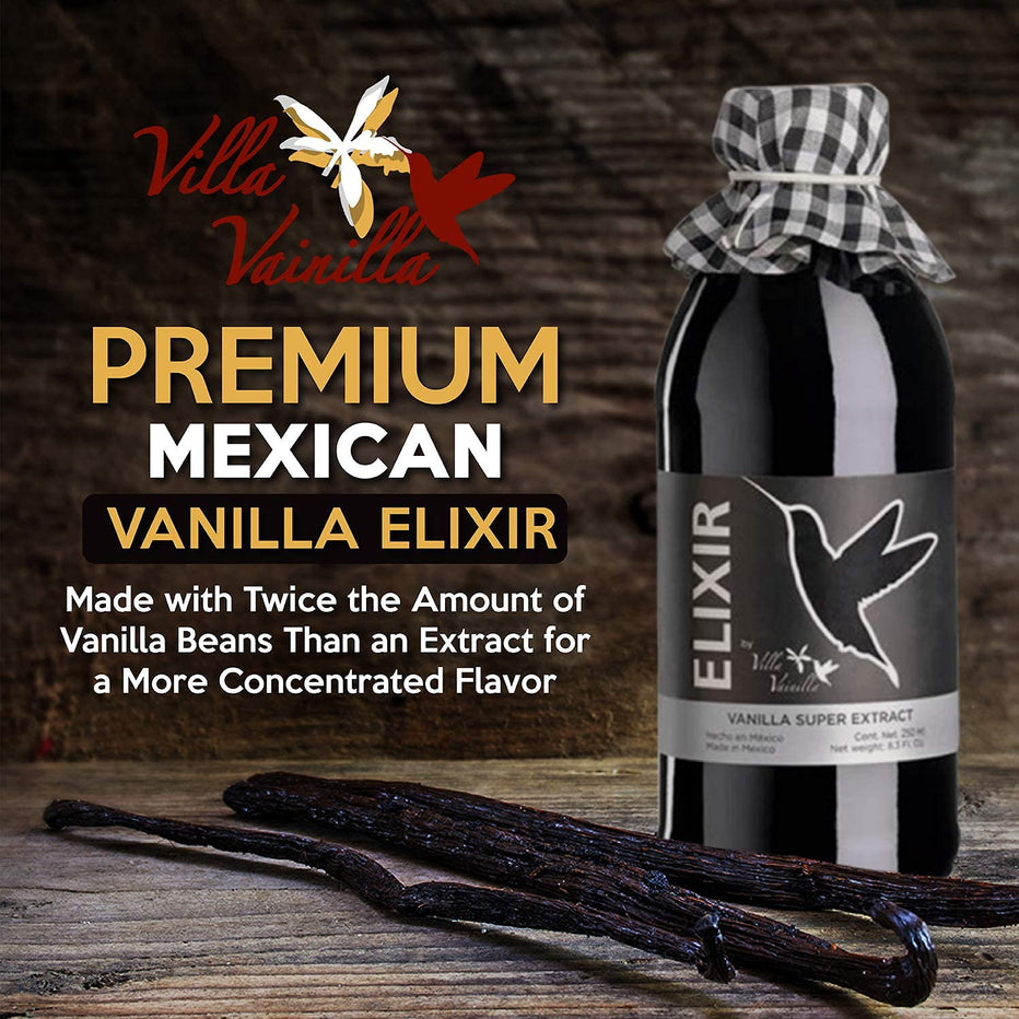 Elixir Super Premium Vanilla Extract (2x fold) Villa Vainilla