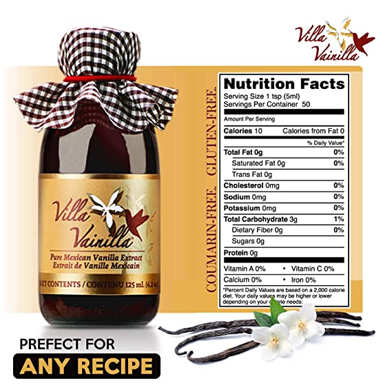 Store 6-Pack Villa Vainilla Pure Mexican Vanilla Extract 4.2 oz